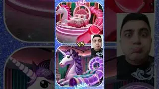 #choose Lisa Or Lena Pink 🩷 VS Blue 💙 Unicorn Home 🏡🦄 #lisaorlenahome #tiktok #unicorn #cute #pink