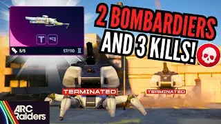 I Found a HULLCRACKER MID-GAME and KILLED 2 BOMBARDIERS while PUSHING! -Arc Raiders