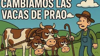 Las vacas no tienen muchas ganas de cambiar de prao