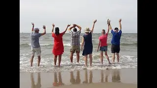 Camperduin ziet de overkant (van de Noordzee!)