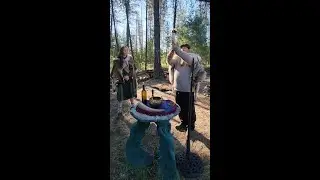 Norse Pagan Utiseta // Shamanic Ritual to the Norse Gods // #shorts