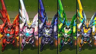 All Aegis Frame Galio Chromas (League of Legends)