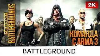 Команда с ArmA 3 &bull; Playerunknown's Battlegrounds #13 &bull; 1440p