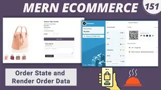 MERN Stack E-Commerce Project #151 : Access Order State & Render Data in UI