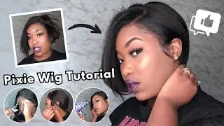 My first shortcut pixie wig😎Worth it🙌Really easy✨Detailed Tutorial Ft Myfirstwig