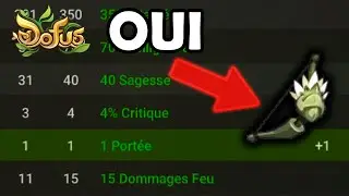 J'ADORE FM CET ITEM ! - FORGEMAGIE : ARC CORROMPU EXO % RES DISTANCE - Gryfox [DOFUS]