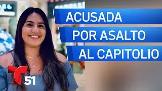 Cubanoamericana acusada por asalto al Capitolio en 2021
