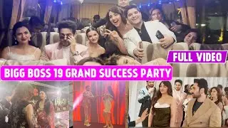 Bigg Boss 19 Stars Light Up The Grand Success Party In Dubai | Tanya, Farrhana ,Gaurav, Ashnoor