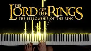 The Lord of the Rings - Virtuoso Piano Version - Piano Cover and Tutorial