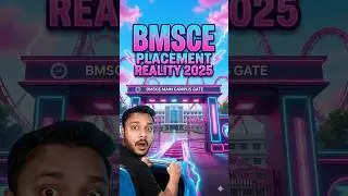 BMSCE Placement 2025: Are the Packages Falling? REALITY CHECK! #bmsce  #2026 #bmscollege