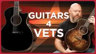 Новые модели Taylor Guitars 4 Vets | Camo GS Mini и 814ce!