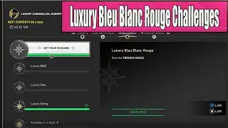 The Crew Motorfest Luxury Bleu Blanc Rouge Challenges - French House