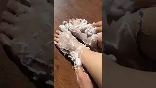 Softer Feet in Just 5 Minutes ✨ | Easy At-Home Foot Care!#shortsvideo