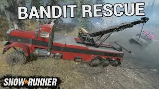SNOWRUNNER  IX HEAVY WRECKER ROTATOR  BANDIT RESCUE CONSOLE MODS PS5