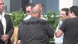 Philip Winchester and Sullivan Stapleton greet fans at Co...