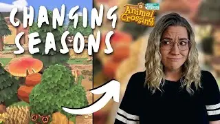 How does my 4 SEASONS ISLAND look in the ACTUAL SEASONS? | Animal Crossing: New Horizons