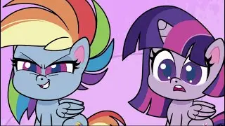 Power rangers intro music video with my little pony life