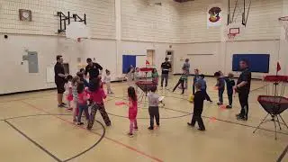 Battlefords Disc Golf Club intro program at Notre Dame School