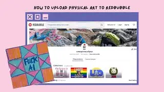 How to Upload Physical Art to Redbubble