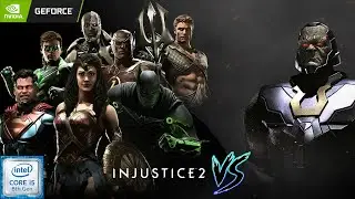 Justice League vs Darkseid | Injustice 2 | intel core i5 8250U | MX150 | 8GB DDR3