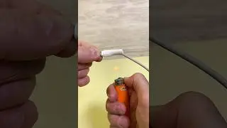 How to fix the charging cable for free! #shorts