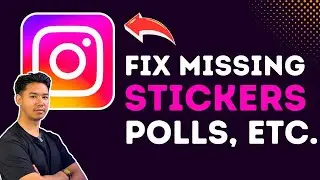 Fix Missing Instagram Stickers / Poll Questions / Music Stickers !