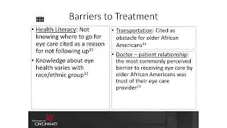 Cataract and Refractive Errors: Through the Lens of Health Disparities