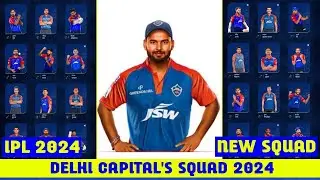 IPL 2024 Delhi Capitals Squad ! Delhi Capitals 2024 Squad Dc New Squad 2024 #DcSquad2024 #ipl2024