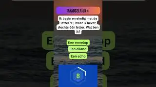 Een Intrigerend Raadsel om Jouw Brein Uit te dagen! 🔍#raadsel