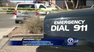 VIDEO: District Attornies working to solve crime crisis