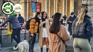 Milan, Italy Walking Tour in Via Torino to Darsena Neighborhood (4K Ultra HD)
