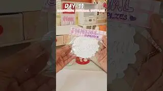 HOMEMADE JOURNAL SUPPLIES Day -11#diy#easy#journaling#kawaii#journalsupplies