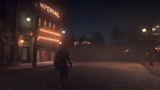 Red Dead Redemption 2 Blackwater at night
