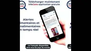T&eacute;l&eacute;charger l'application gratuite InfoCons
