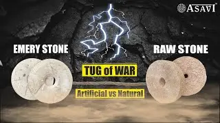 Difference between EMERY and NATURAL stone