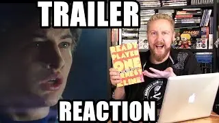 READY PLAYER ONE TRAILER REACTION - Happy Console Gamer