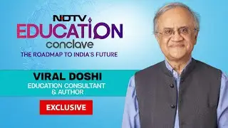 NDTV Education Conclave - Author Viral Doshi At NDTV Education Conclave