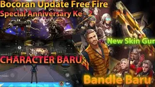BOCORAN EVENT FF TERBARU ! SPECIAL ANNIVERSARY KE -2 (ADVANCE SERVER) CHARACTER BARU | FREE FIRE