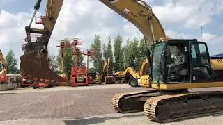 CAT 323DL test drive @ Holland Machinery