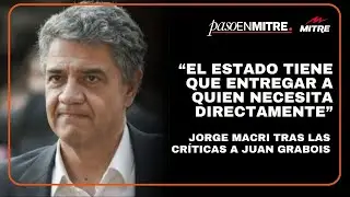 Jorge Macri explicó por qué apuntó contra Juan Grabois por los “comedores fantasmas” en la Ciudad