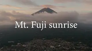 A view only granted to the lucky ones | Mount Fuji sunrise