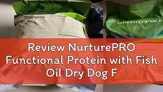 Review NurturePRO Functional Protein with Fish Oil Dry Dog Food 11.8kg | Kibbles, sensitive skin di