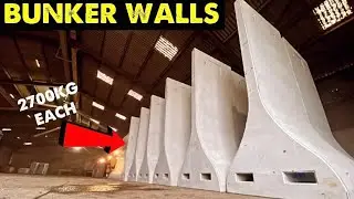 54,000 KILOS OF CONCRETE BUNKER WALLS | TB SCARE ON THE FARM #CRAWFORDFARMS #069