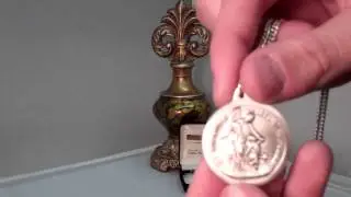 Sterling Silver St. Michael - Guardian Angel Pendant