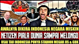 AWALNYA KIRA INDONESIA MISKIN!! Netizen Piala Dunia Tak Percaya  Sampai Ngomong Begini Ke Indonesia
