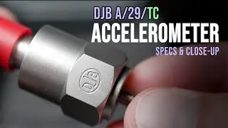 Accelerometer, Single axis, Charge, 100pC/g, High-Sensitivity - Model A/29/TC from DJB Instruments
