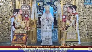 Liturghia Sf. Ioan Gură de Aur, oficiată de IPS Teodosie, Arhiepiscopul Tomisului
