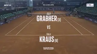 (3) Julia Grapher (AUT) vs  (6) Sinja Kraus (AUT) - Game, Set, Match