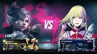 KOOLKenny148st TEKKEN 8 - My Lars Alexandersson VS Lili Cross Platform Gameplay.