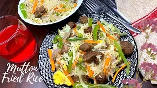 How to Make Mutton Fried Rice Restaurant Style | A perfect Homemade Mutton Fried Rice